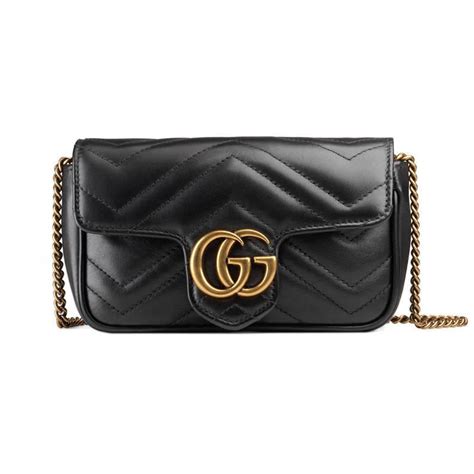 gucci marmont super mini black